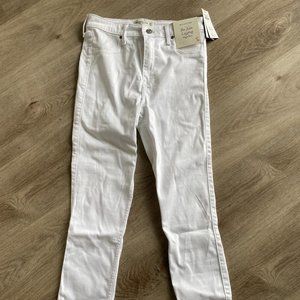 White Jean Legging High Rise *Abercrombie*